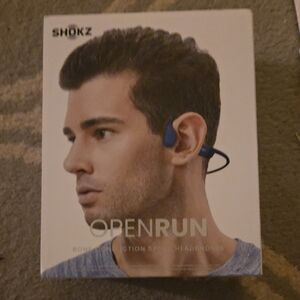 OpenRun Bone Conduction Sport Headphones - Blue Brand New Only Tried On Once